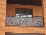 Кованое балконное ограждение -Арт 011