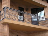 Кованое балконное ограждение -Арт 013
