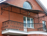 Кованое балконное ограждение -Арт 015