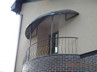 Кованое балконное ограждение -Арт 020