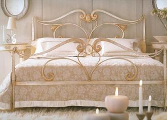 Кованая кровать Жасмин